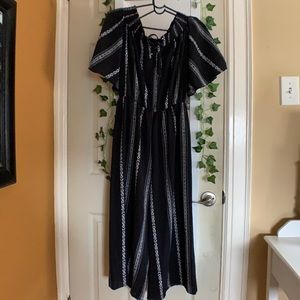 Off the Shoulder Jumpsuit